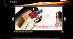 Desktop Screenshot of placasytrofeos.com